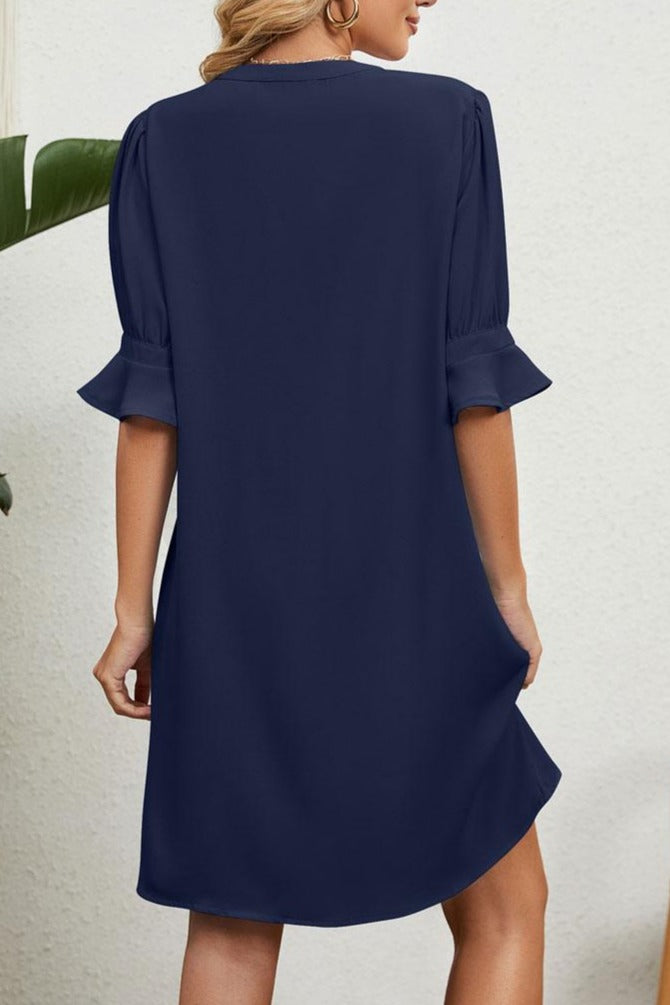 Falkenberg™ | Elegant kjole med V-hals