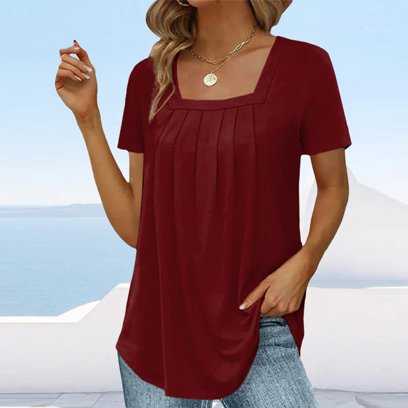 Falkenberg™ | Plisseret bluse