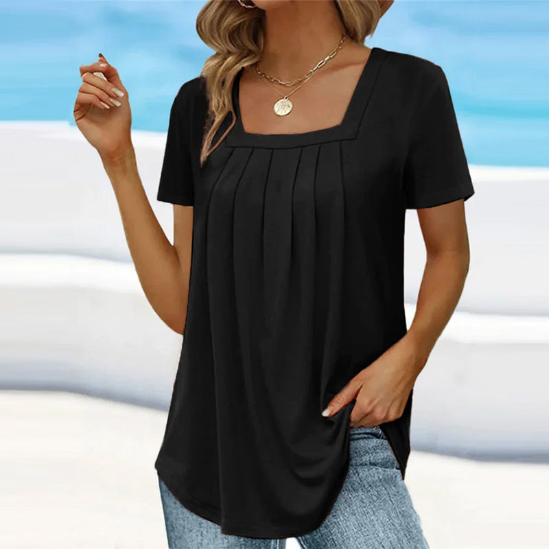 Falkenberg™ | Plisseret bluse